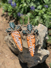 Load image into Gallery viewer, Carrot name tags
