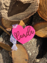 Load image into Gallery viewer, Valentines name tag
