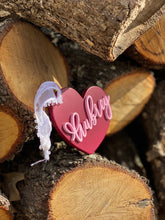Load image into Gallery viewer, Valentines name tag
