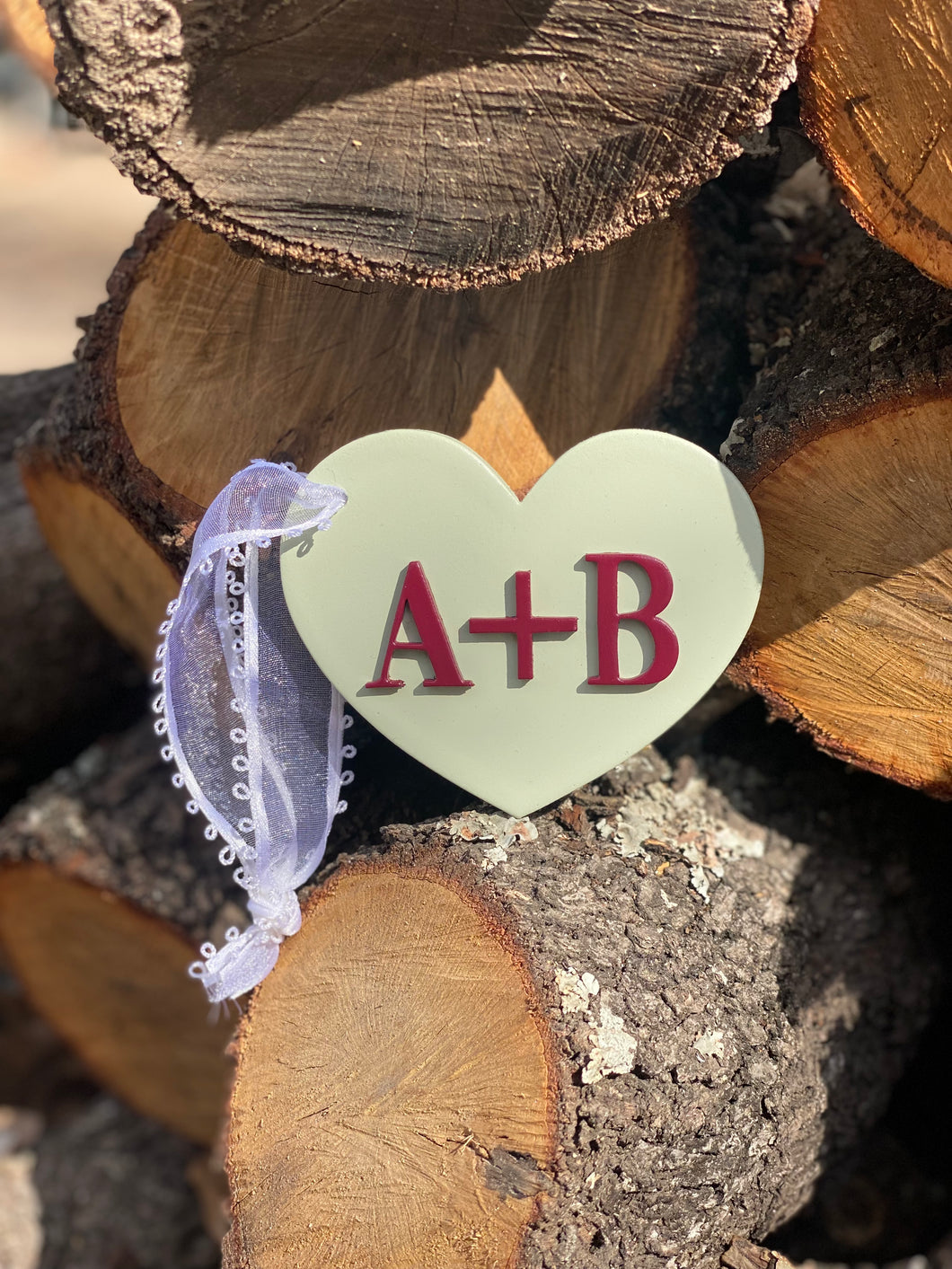 Heart with initials
