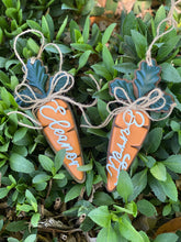 Load image into Gallery viewer, Carrot name tags
